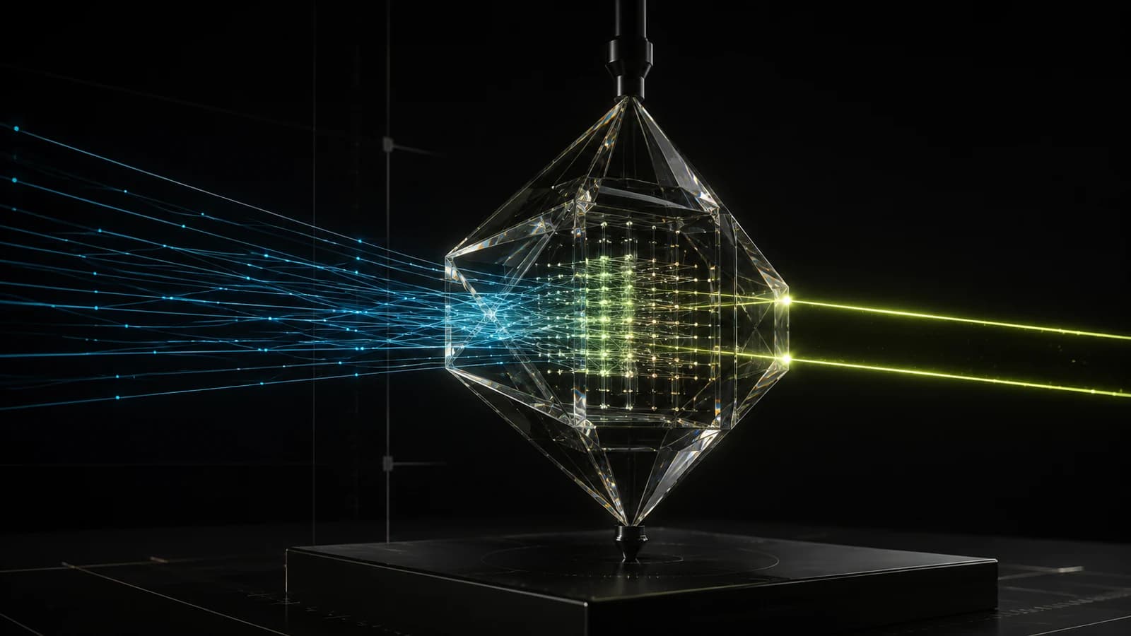 Unstructured signals resolving into validated proof through an optical prism